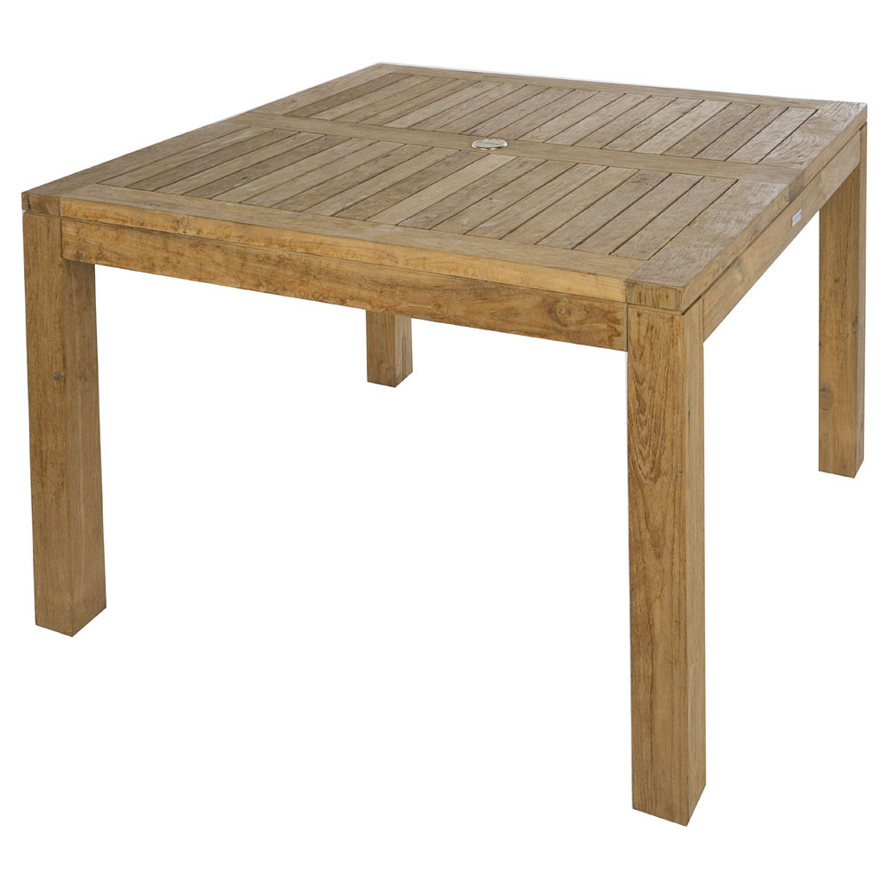 Mesa cuadrada madera
